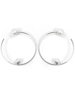 Joomi Lim Large Blake Hoops