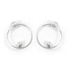 Joomi Lim Medium Blake Hoops