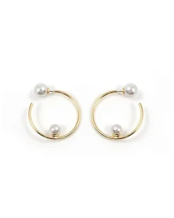 Joomi Lim Small Blake Hoops